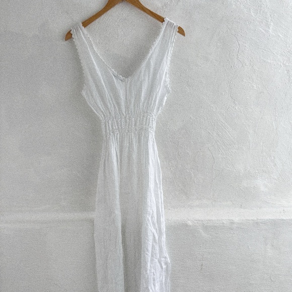 Italian 100% linen maxi dress - Picture 11 of 11